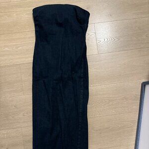 Zara Denim Maxi Dress